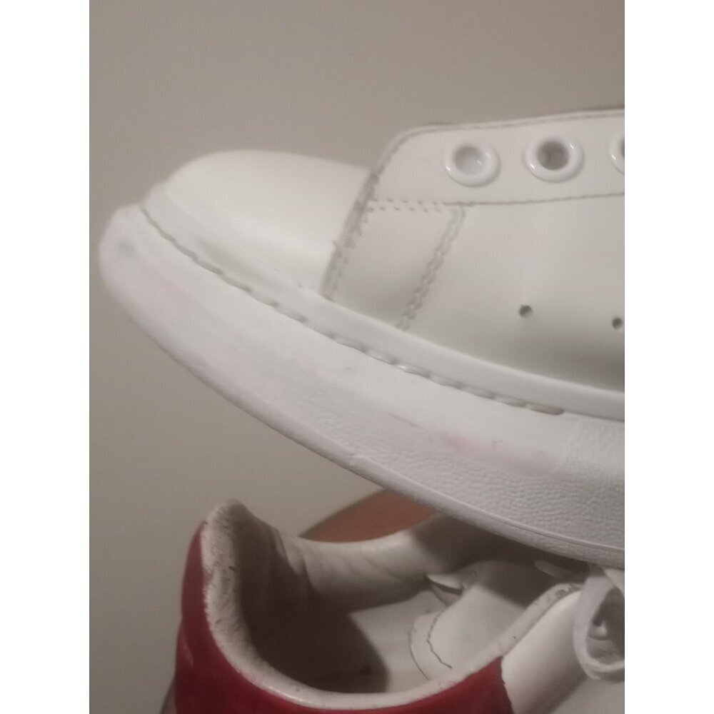 Women ALEXANDER MCQUEEN Elgar U Oversized Leather Lace-up Sneakers, Size 42 (11) - Picture 10 of 12
